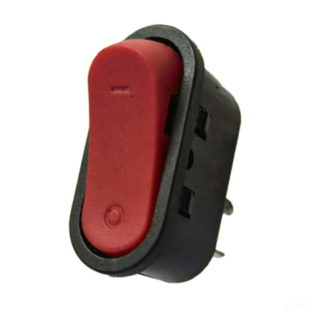 Electric Battery Power Switch Replacement for Hailong 1-2 Series Battery Case – ABS Black & Red Toggle Switch, for Easy Install, Compatible
