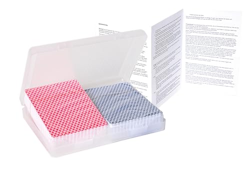 WiMi 12 X Premium Spielkarten Bridge Canasta Skat Poker Doppelkopf Rommé Karten Pokerkarten 100 Prozent Plastik -Duo Box Edition – Bild 4