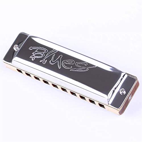 KIRANDIE Harmonica diatonique 10 Trous 20 Notes Blues Harp Key C Acier Inoxydable Instruments de Musique (Color : Key F) - Les Beatles, Paul McCartney, John Lennon, RIngo Starr, George Harrison KIRANDIE Harmonica diatonique 10 Trous 20 Notes Blues Harp Key C Acier Inoxydable Instruments de Musique (Color : Key F)