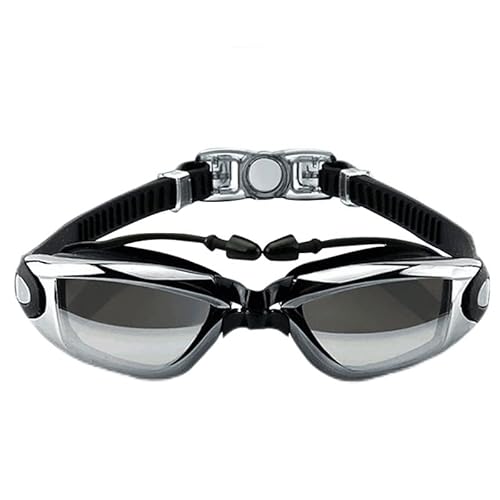 PRECORN Lunettes de natation pour adultes, hommes, femmes, adolescents, lunettes de plongée, anti-buée et protection UV, lunettes de natation Cover