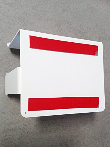 Portarotolo carta igienica in acciaio verniciato