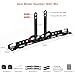 mocsenber Wheel Alignment Tool with 2 Measuring Tapes, Upgraded Automotive Toe Alignment Tool for Home Use, Compatible with More Vehicle Models, Black, Toe Plates
