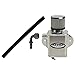 Remote Breather Tank, Push-On Black Hose and 90 Degree Fitting