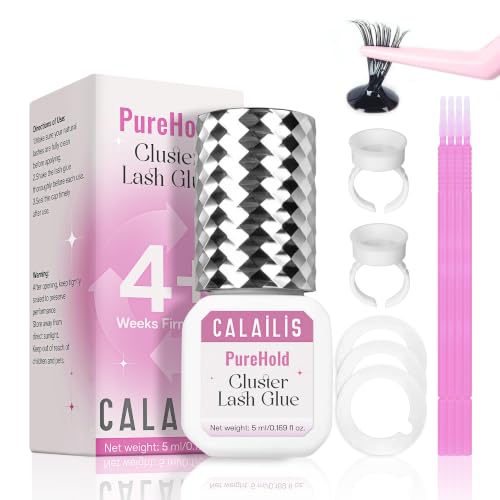 Image of CALAILIS Lash Cluster Glue, Strong Hold 4+ Weeks Long Lasting