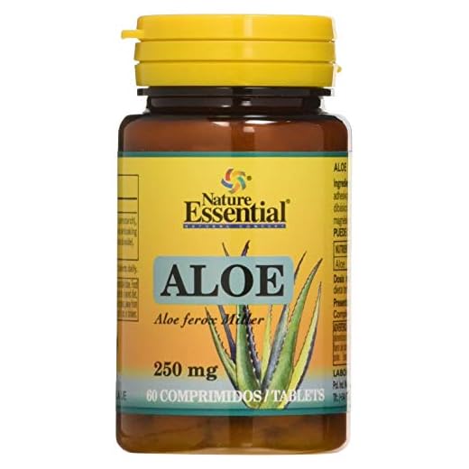 Aloe 250 mg. 60 comprimidos