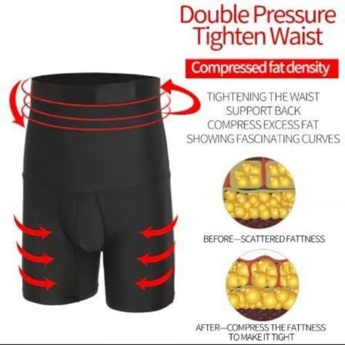 Perfect Body High Elasticity Comfortable Shapewear, Men's Tummy Control Shapewear Shorts, Men High Waist Shaper Briefs4