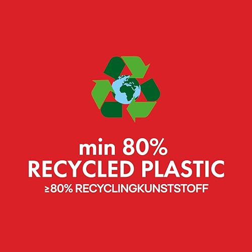 ALU FIX worki na śmieci PRO ekstra mocne LDPE / 280 l - 10 worków na śmieci - 1 rolka / 60 μm/czarne/worki na odpady / 115 × 135 cm/worek na śmieci do ogrodu, na place budowy lub do dużych prac