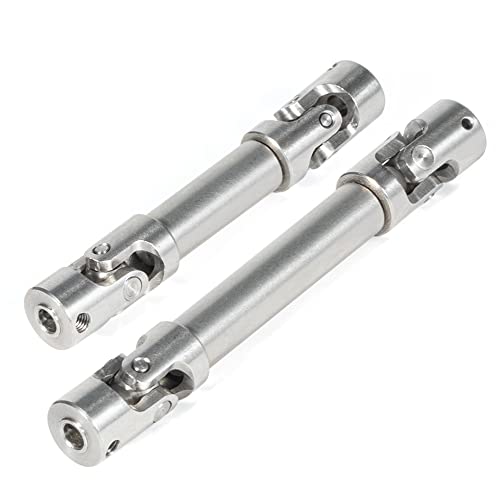 XBERSTAR 2Pcs Metal Driving Shaft for Remote Control Model car for 1/18 Capra Mandarin UTB18Truck RC Crawler