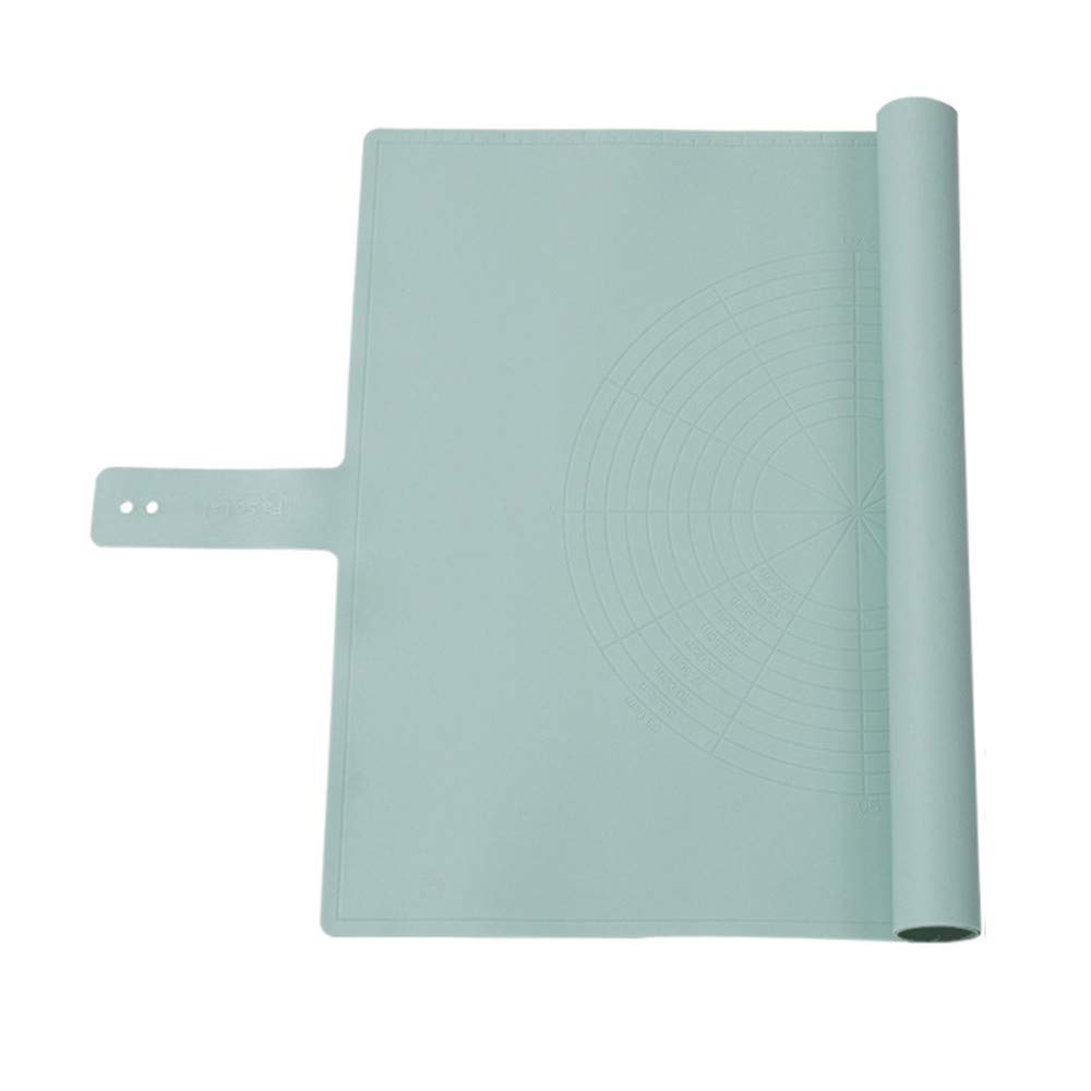 HFDXG Non-Slip Baking Mat Extra Large Silicone Pastry Rolling Mat with Measurements Pastry Rolling Mat Reusable Non-Stick Mat