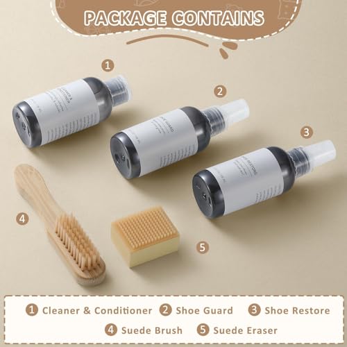 Kit limpiador y cuidado para zapatos de gamuza y nobuk miniatura 2