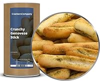 1 x 250g Grissini mit Basilikum und Knoblauch und Olivenöl mediterran Snack vegetarisch vegan und laktosefrei