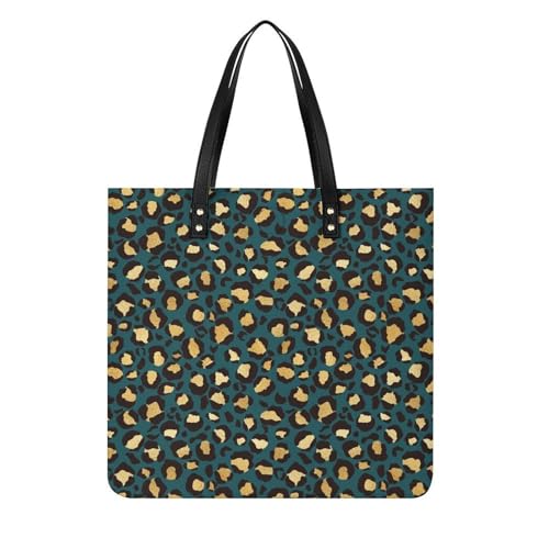 Sac à bandoulière léopard vert voyage et shopping urbain