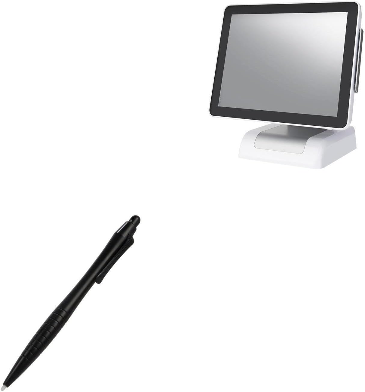 BoxWave Stylus Pen Compatible with Sam4s Titan 500 PCAP Touch (15 in) - DirectTip Resistive Stylus, DirectTip Resistive Stylus - Jet Black