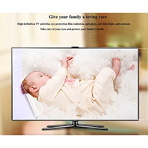 Protecteur d'écran de télévision anti-éblouissement et film protecteur ultra-clair 60"