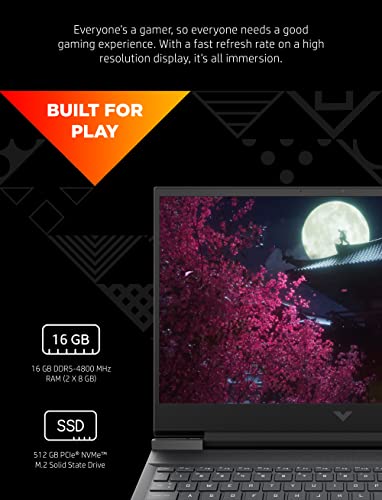 Hp Victus 16 Gaming Laptop, Nvidia Geforce Rtx 3060, 12Th Gen Intel Core I7-12700H, 16 Gb Ram, 512 Gb Ssd, Fhd Ips Display, Windows 11 Home, Backlit Keyboard, Enhanced Thermals (16-D1010Nr, 2022) #TOP3