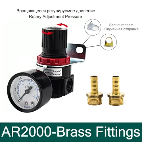 Régulateur de pression d'air AR2000 contre les fuites et surpressions de circuit