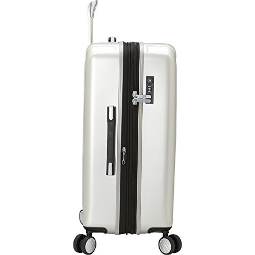 Image of DELSEY PARIS Titanium Hardside Expandable Luggage with Spinner Wheels, Black Cherry Red, 2-Piece Set (21 /25)
