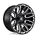 D623 WARRIOR 20x10, Bolt Pattern: 6x135/5.5, Offset: -18, GLOSS BLACK MILLED, set of 1