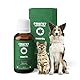 Hanföl für Hunde & Katzen. (700 Tropfen) Kaltgepresstes, reines Hanfsamenöl mit Omega 3, 6 & 9 - Zur Entspannung und für Gelenke - Hanfsamenöl für Tiere