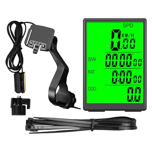Monitor de Datos de : tacómetro de Carretera con Cable, Ordenador de Ciclismo de montaña, rastreador de Datos de Touring, Dispositivo de encuadernación de Carreteras con Cable | Accesorios de