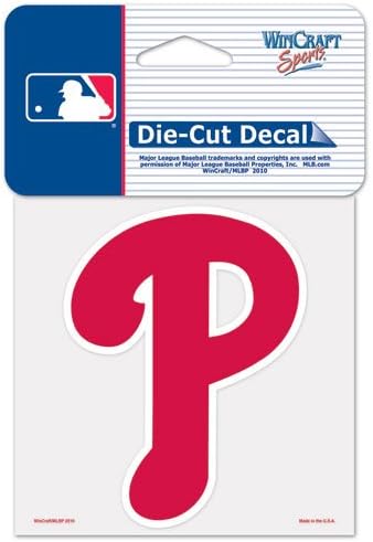 Philadelphia Phillies Die Cut Decal Sticker