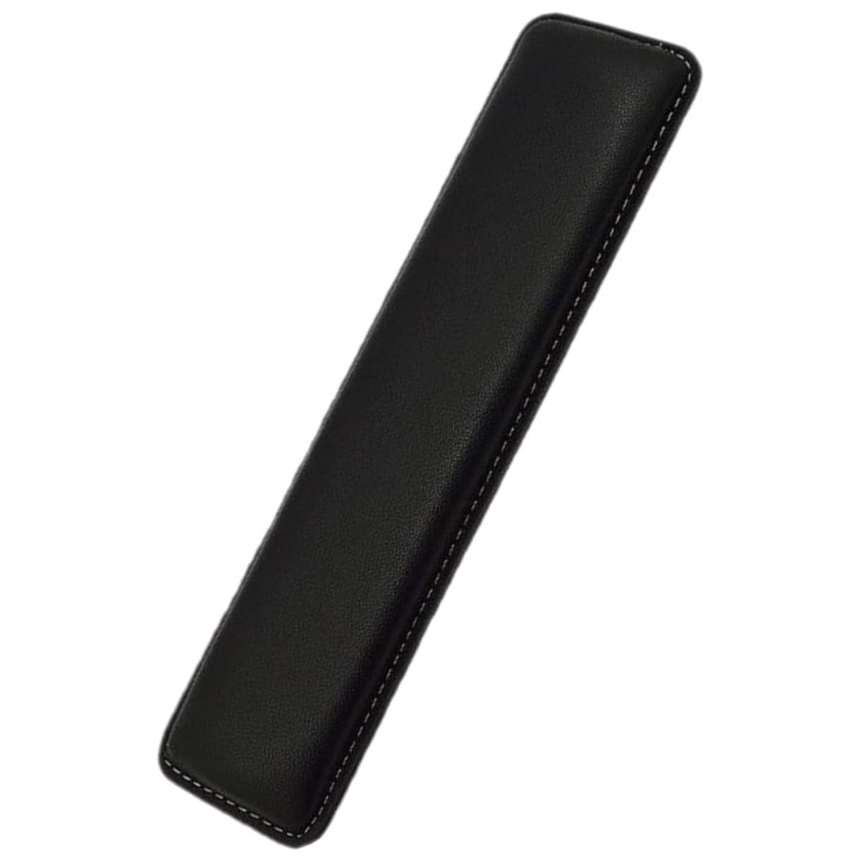 Support poignet clavier PLAFOPE en cuir noir coussin ergonomique