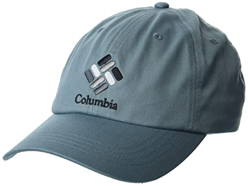 Image of Columbia Unisex Provisions Ball Cap, Lemon Wash /Mountain Landscape