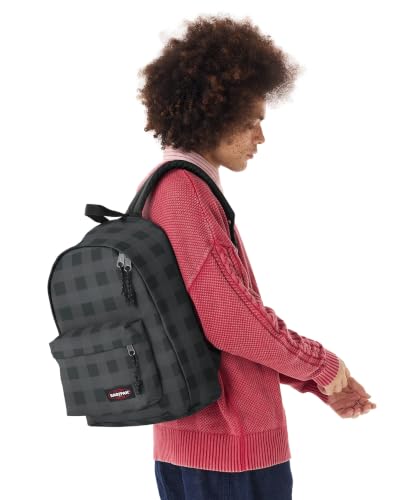 Image of EASTPAK 27L Out Of Office - 14 Inch Laptop Backpack, Checker Dark Grey