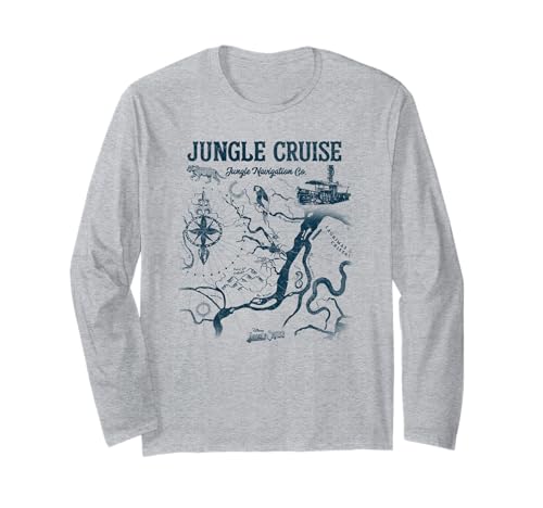 T-shirt Disney Jungle Cruise manches longues contre la fraîcheur des parcs