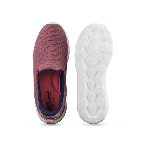 Image of ASIAN Firefly-111 Women's Walking Shoes | Lightweight Breathable Casual Slip-Ons for Daily Walking, Comfort Fit & Memory Foam Sole