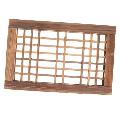 Cadre de fenêtre vintage décoration murale bois style ferme rustique