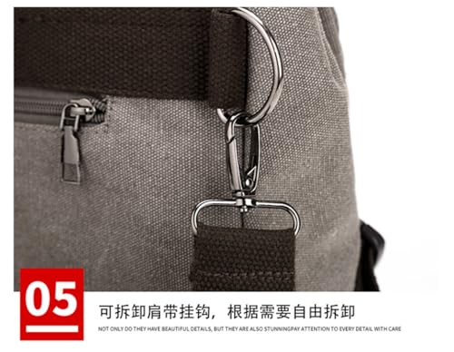 Bolso cruzado de gran capacidad para hombre que evita la falta de espacio 7