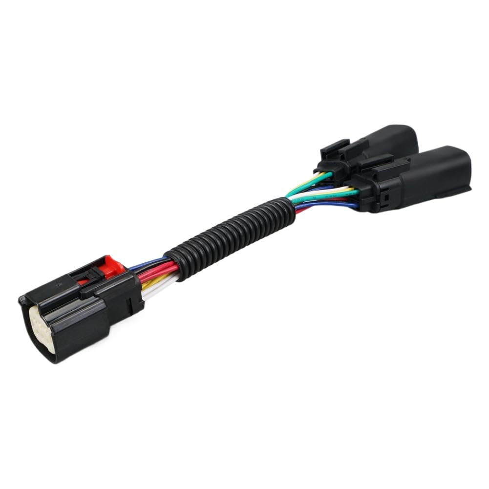 Cableado en Y para luz trasera de motocicleta compatible con Road King