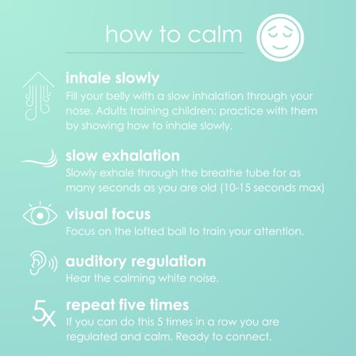 Product Title: webe kälm: Sensory tool for calming with slow exhalation, visual focus, and auditory regulation. Supports mindfulness, stress relief, bedtime, and anxiety. (Pink) - Image 4