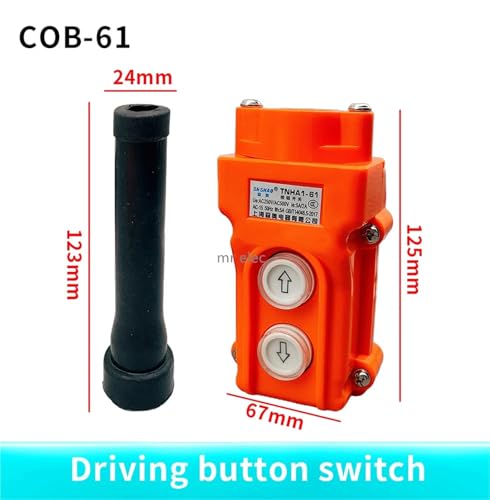 Interrupteur à bouton-poussoir CO-B-61 pour remplacer une commande