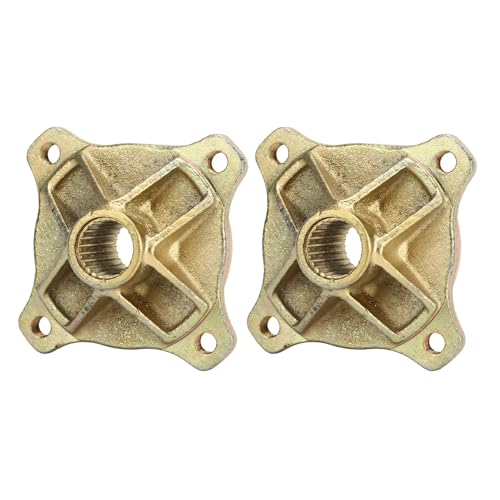 Aramox Moyeu de Roue d'Essieu Arrière, 24 Dents, 4 Goujons, 25 mm de Diamètre, Compatible avec Go Kart ATV Quad 125 150 200
