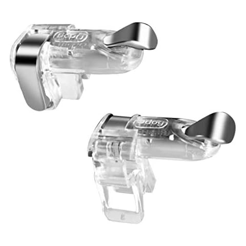 Guangcailun Telefon-Gaming-Trigger ABS Metall Handy-Aufnahmeknopf Sensitive Mobile Shooting Sensitive Transparent Mobile-Shooting-Game-Controller Cover