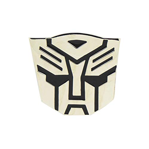 Preisvergleich Produktbild JiuErDP Zink-Legierung Gürtelschnalle Decepticons Gürtelschnalle doppelte Ring Leder Kopf Transformator Gürtelschnalle 1.5in Gürtelschnallen (Color : A, Size : 1.5in)