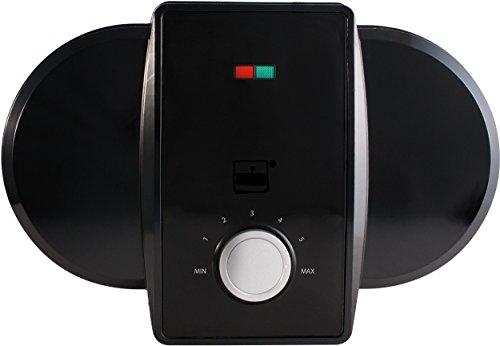 MIA ProKitchen Doppel Waffeleisen Waffelautomat für 2 klassische Herzchen-Waffeln à 15 cm, 1300W, stufenlos wählbarer… – Bild 4