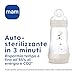 Imagen de MAM Biberón Easy Start anticólicos con tetina de silicona SkinSoftTM 2+ meses