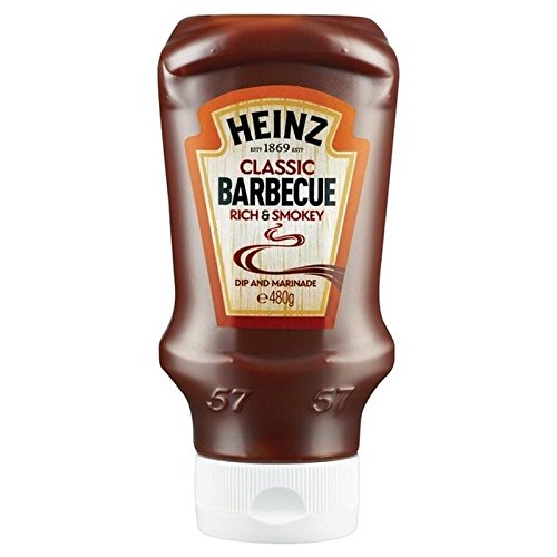 Heinz Grill klasyczny sos 480 g - opakowanie 6 szt.