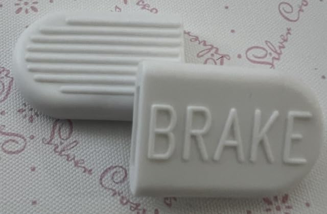 Silver Cross Pram Brake Pads (Pair) - Balmoral 40" / Kensington 36"