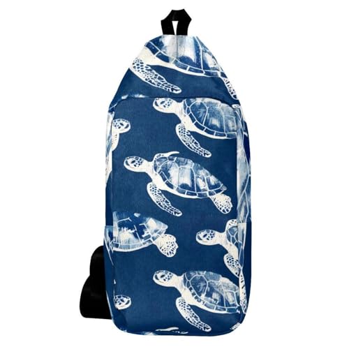 Sac à dos à bandoulière tortues de mer pour ranger vos affaires sans vous encombrer le dos