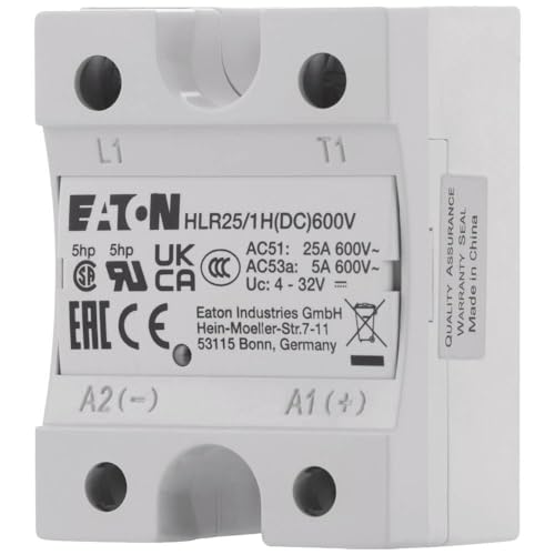 Relais semi-conducteur Eaton 50 A pour une commutation silencieuse et sans usure