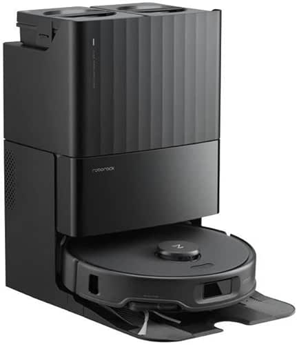 roborock Qrevo Edge 5V1 Robot Aspirador Fregasuelos Y Autovaciado Negro