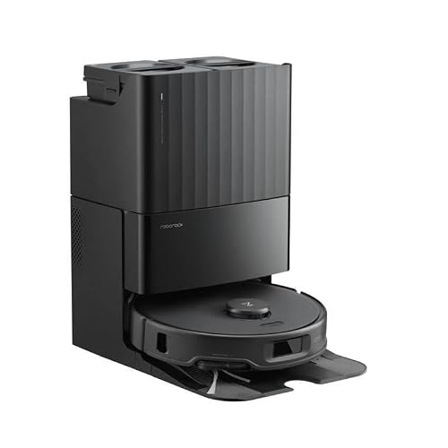 Roborock Qrevo Edge 5V1 - Robot aspirador fregasuelos y autovaciado (negro), color negro