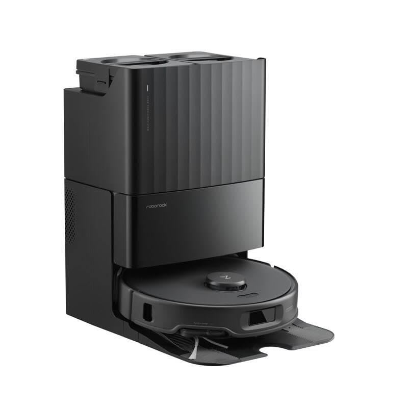 Roborock Qrevo Edge 5V1 - Robot aspirador fregasuelos y autovaciado (negro), color negro
