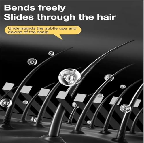 Image of 2-in-1 Instant Hair Color Stick with Built-In Comb | Waterproof, Sweat-Resistant Grey Hair Coverage | Safe Easy-Apply Dye for Women & Men | Black