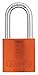 Lockout Padlock, KD, Orange, 1/4 in. Dia.