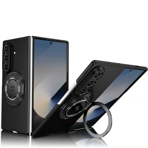 Coque Samsung Galaxy Z Fold 7 fine esthétique avec anneau aimanté chic